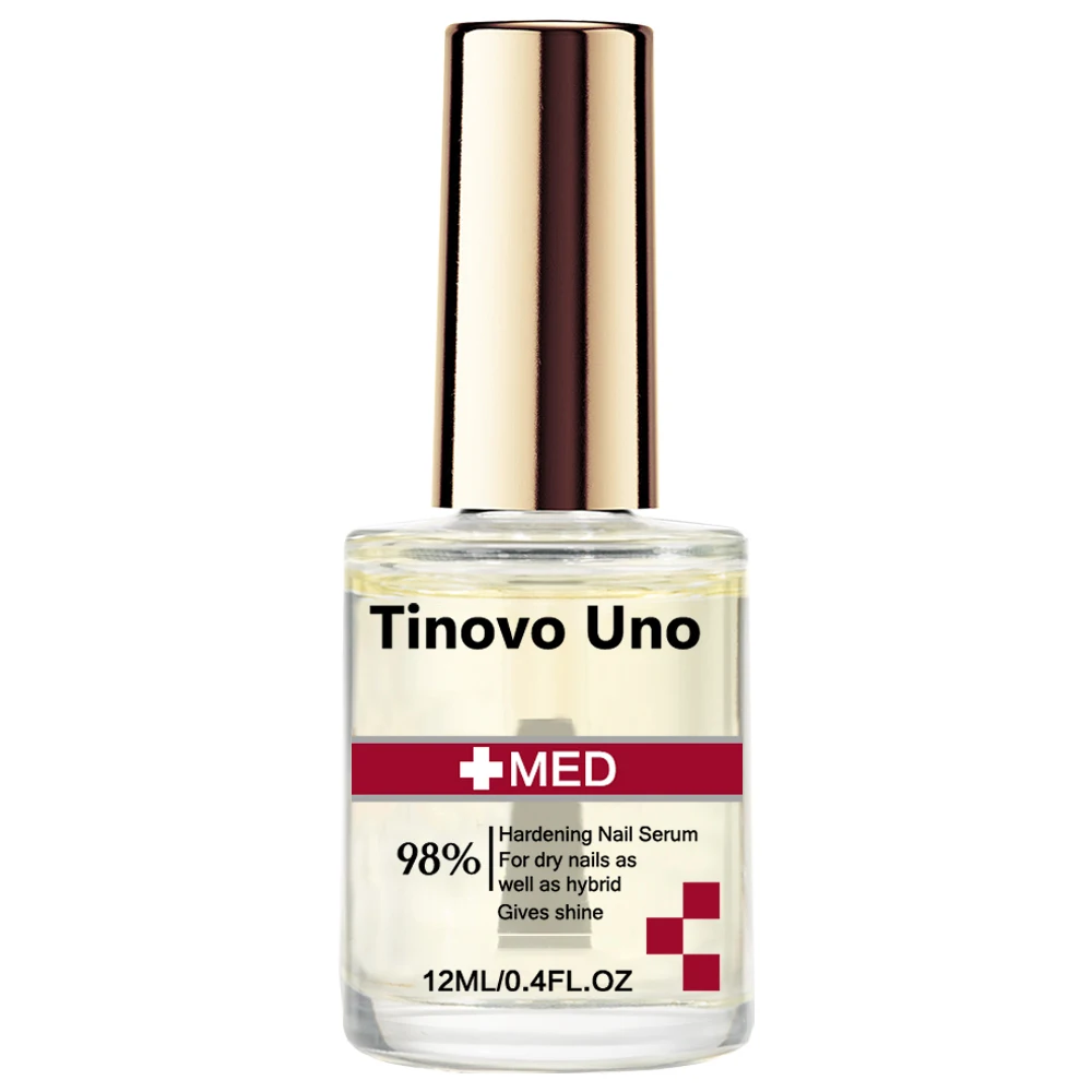 Tinovo Uno Nail Hardener Serum Professional Cuticle Oil Nail Art Treatment 12ML Nail Strengthener Nourish Liquid Manicure Repair