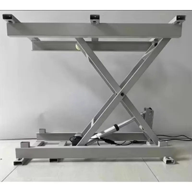 70/120kg Simple Electric Lift Bracket Scissor Lift Electric Lift Platform Handling Warehousing Transportation Equipment view 3
