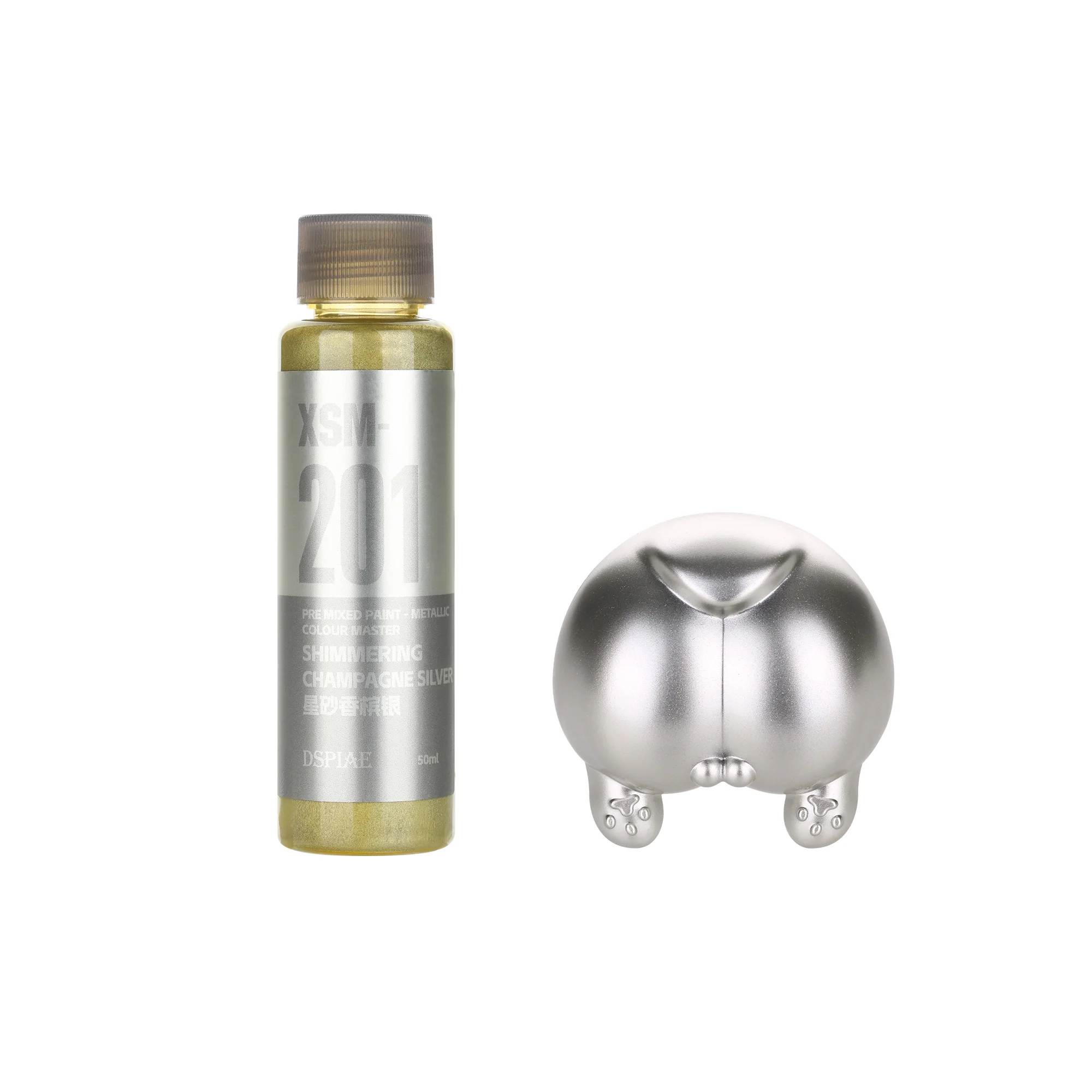 DSPIAE XSM Serie 50ml Wasserbasierte Vorgemischte Metallic-Farbe für Gunpla-Modell Sprühen Handmalerei Hobby DIY Zubehör – Detail 23