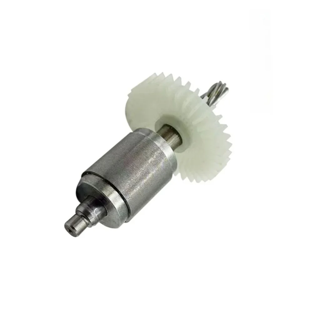 7 Tooth Brushless Hammer Drill Rotor For Cordless Lithium Ion Chainsaw Motor Replacement Part Metal 98mm Length Silver view 6