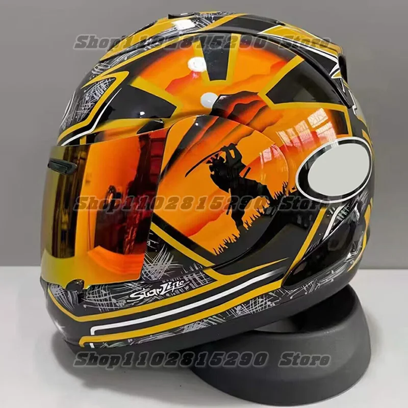 

RX-7X Pedrosa Samurai Мотоциклетный шлем RX7X Полнолицевой шлем RX-7X Corsair-X RX-7V Размер Casco M-XXL Япония