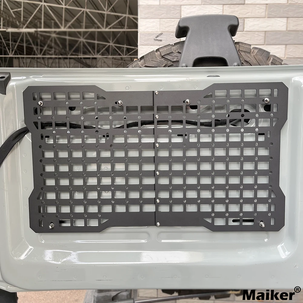 

Maiker Black Tailgate Tactical Board For Ford Bronco Rear Gate Panel For Bronco Body Part USA Warehouse