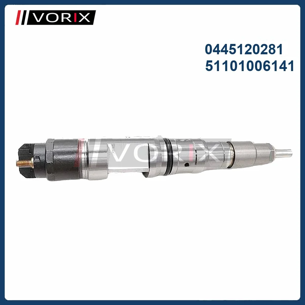 

0445120281 51101006141 Common Rail Diesel Fuel Injector for MAN TGS TGX