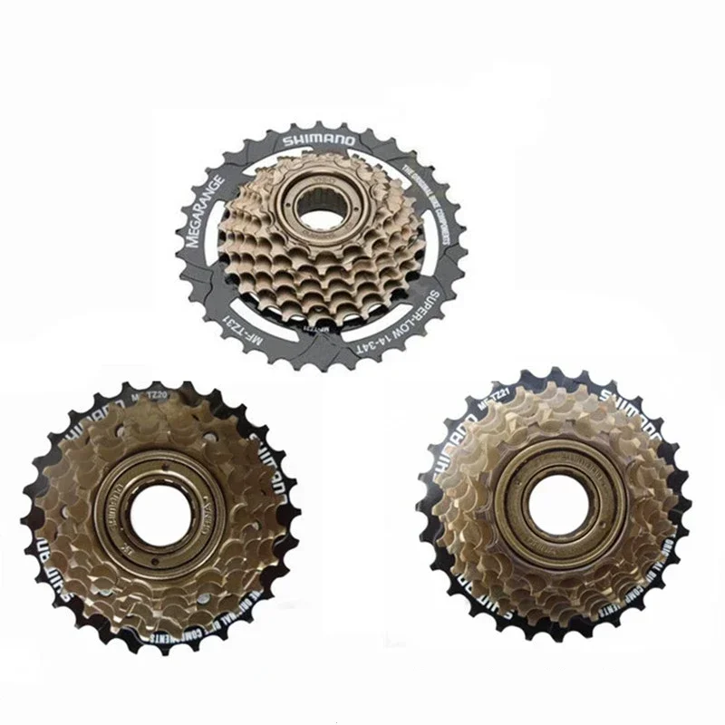 

MF-TZ500-7/6 Mountain Bike 3/7-speed 14-34T Multiple Freewheel HYPERGLIDE Bicycle Parts