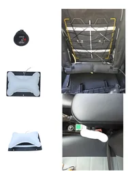 pneumatic electric lumbar auto seat air Embedded lumbar airbag bladder switch comfort support seat cushion pillow massage