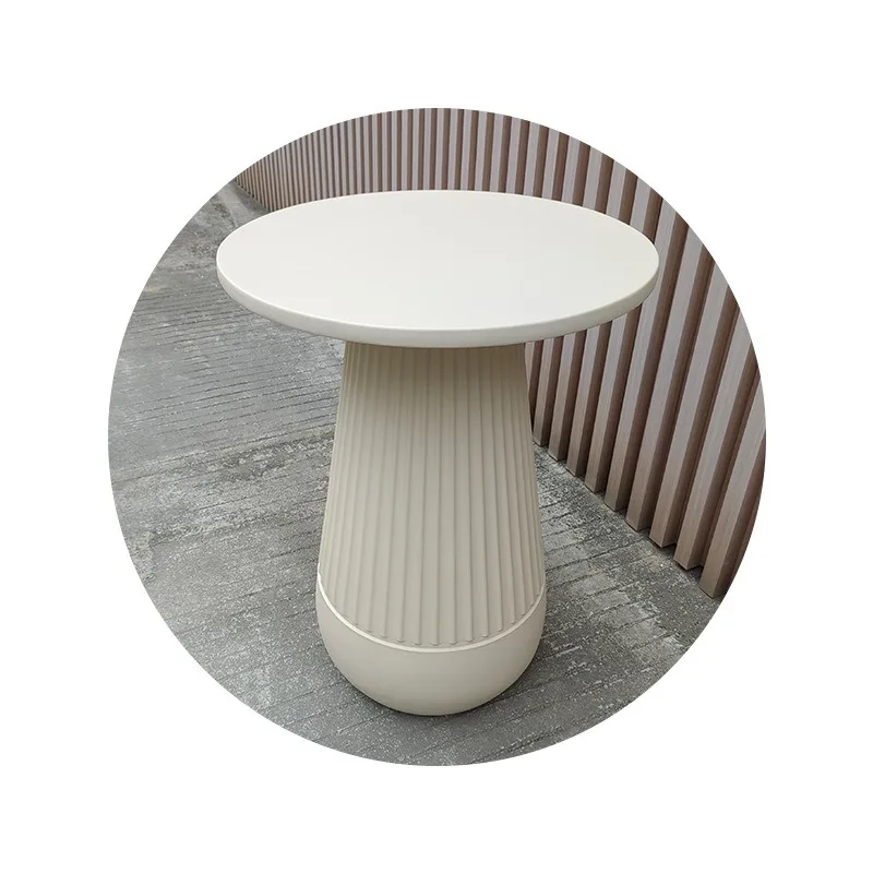 

Leisure outdoor cement round table, outdoor hotel courtyard coffee table, coffee table