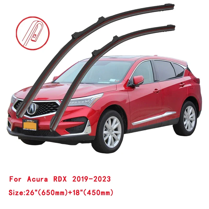 

For Acura RDX 2006-2023 Car Windshield Wiper Blade Front Windscreen Brushes Washer Accessories Window Cleaning Replacement Parts