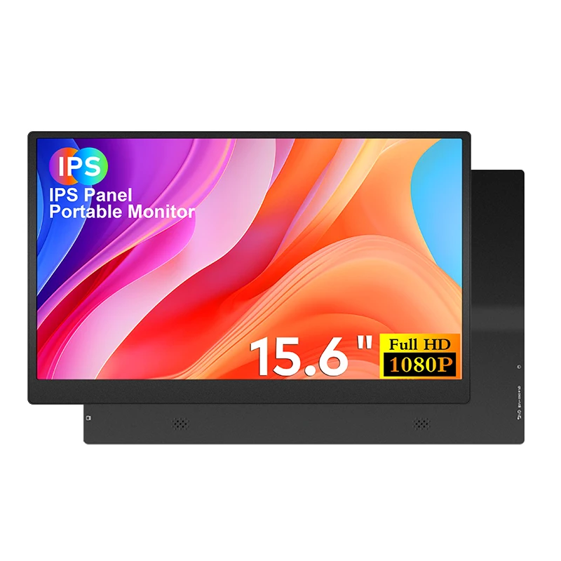 Smart Mobile Phone Gaming Portable Monitor 15.6 Inch Online Projecting USB C Laptop Extender Display Support HDR for Notebook