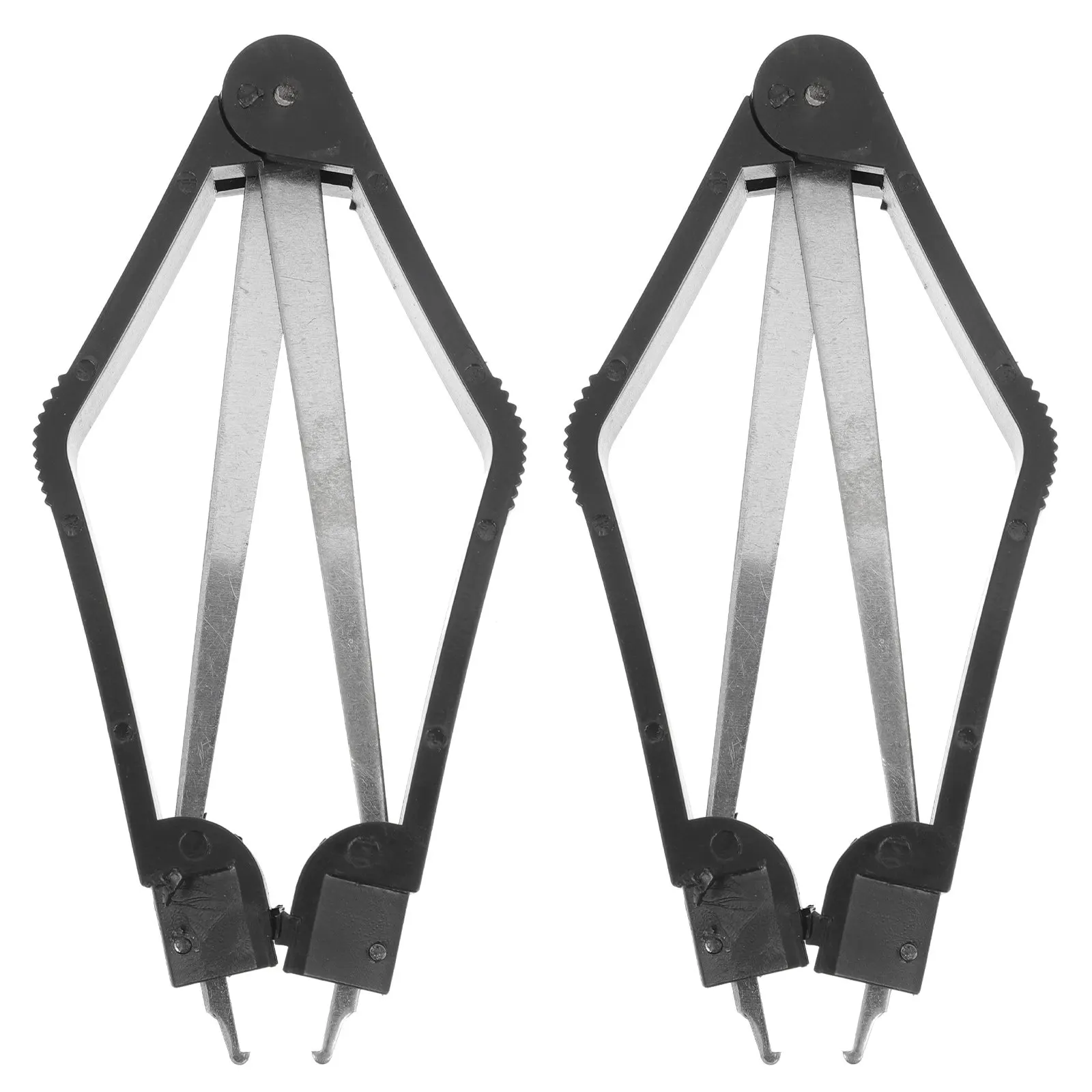2Pcs Anti-Static Ic Extractor Plcc Removal Tool Durable Metal Body ABS Insulation Easy to Use for Circuit Board Chip Extraction
