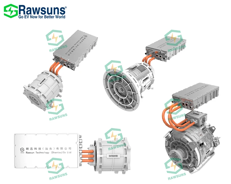 120Kw Electric Motor With Controller Ev Car Conversion Kit Marine Outboard Motor for Bus/Coach/Boat view 4