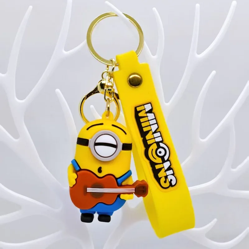 Ich - Einfach Unverbesserlich Minions Personalisierter Kreativer Schlüsselanhänger, Schüler-Schultaschen-Rucksack Exquisiter Dekorativer Anhänger Geschenk Großhandel – Detail 2