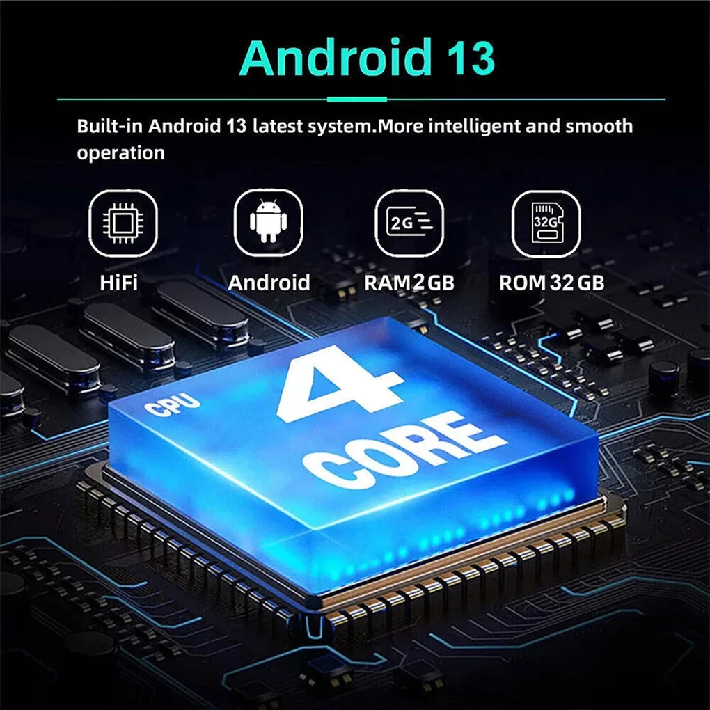 Steering Wheel Control Car Radio Bluetooth And Touchscreen Functionality Sat Nav Compatible 1+32G