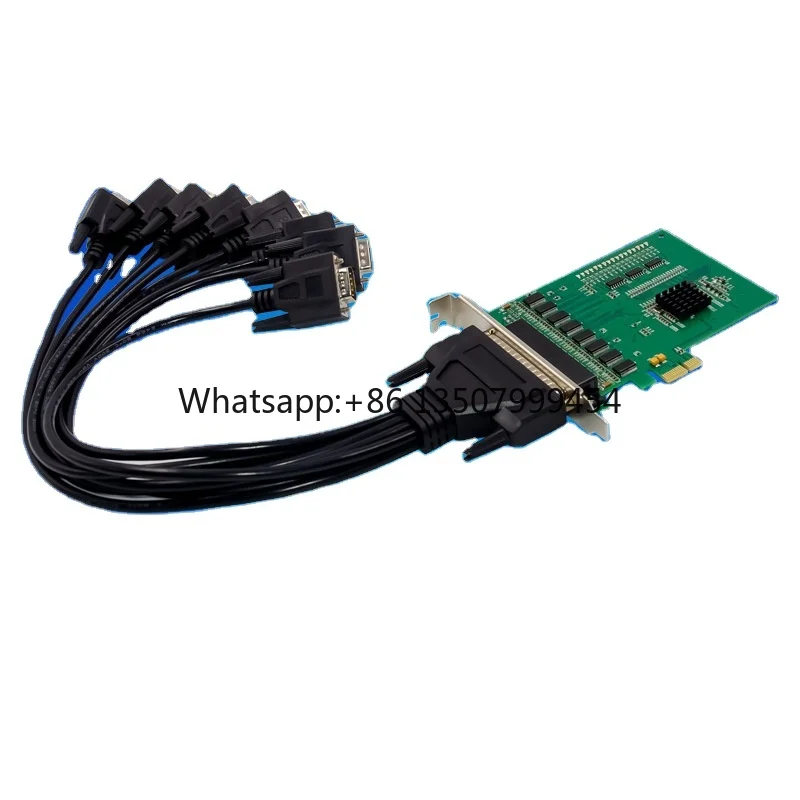 

PCIe X1 17V358 8S Native Industrial RS232 Multi-Serial Port I/O Expansion Card 4GB in Stock