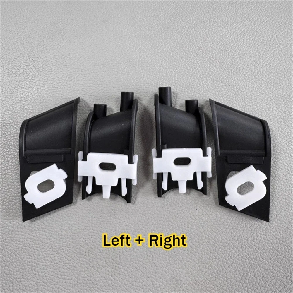 Headlight Repair Kit Set 4 Pcs with Brackets For For BMW X1 E84 2010-2015 and E90 2004-2012 According to Factory Specification