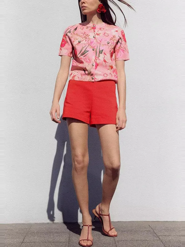 

High Waist Casual orts mat Versatile Spring 2025 Women's Faion Ele High Waist PVC Fabric plus Size Pants