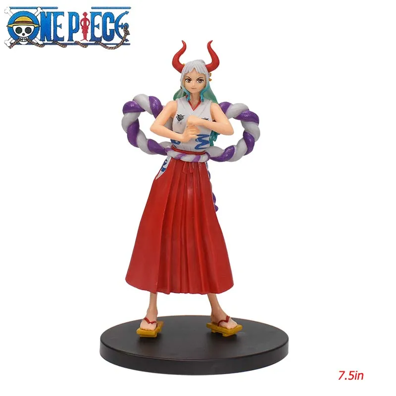 One Piece Actionfiguren Spielzeug Tierfiguren Roronoa Zoro Usopp Nami Yamato PVC-Statuen Modellpuppen Geschenke