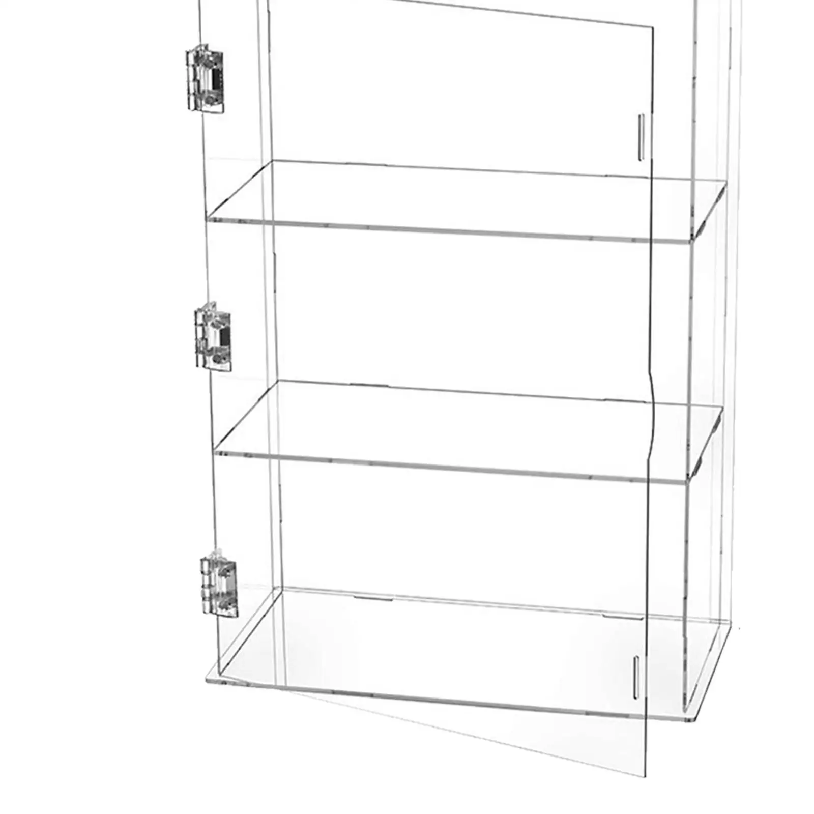 ตู้โชว์แบบใส ออแกไนเซอร์จัดเก็บเคส ตู้โชว์เคาน์เตอร์โปร่งใสสำหรับหิน