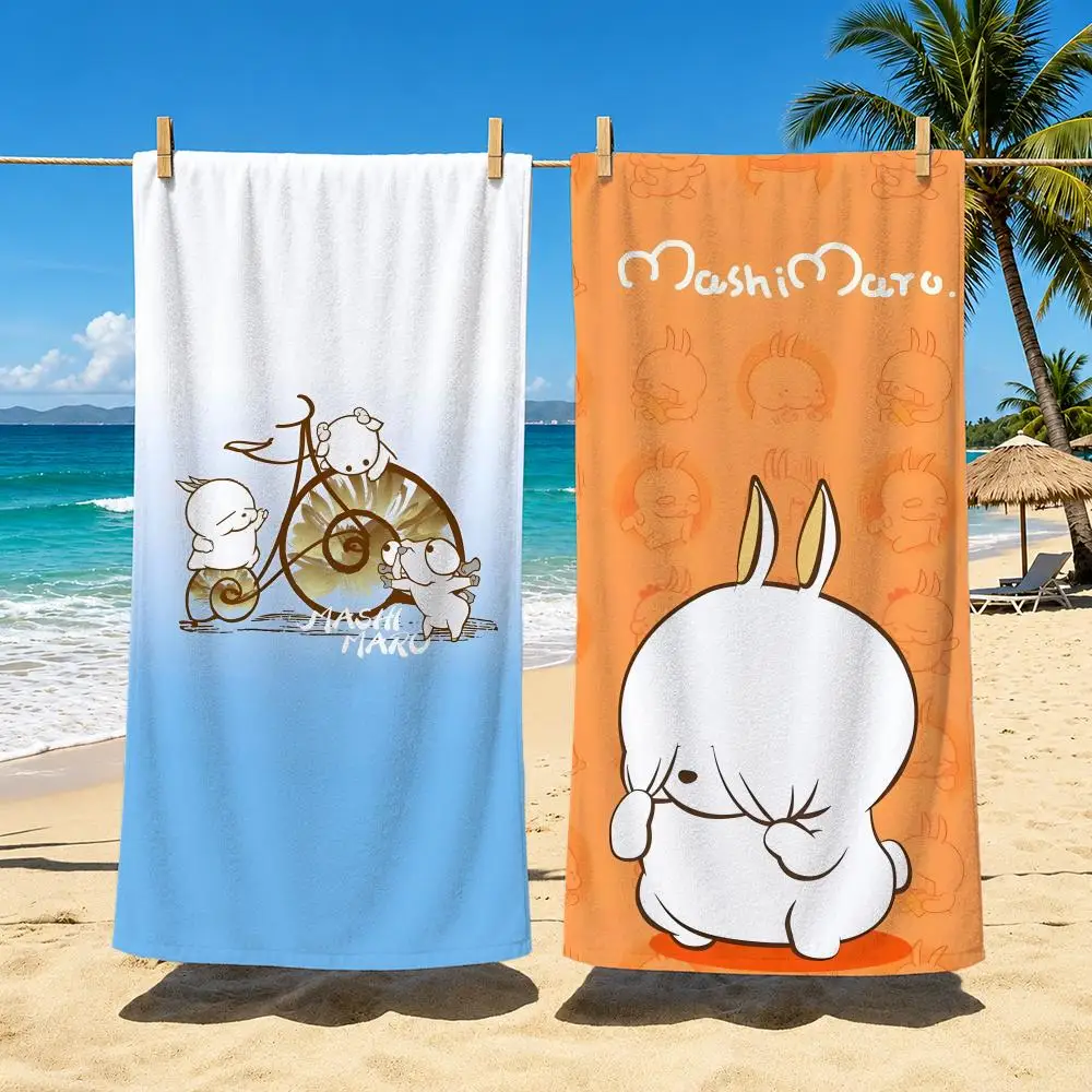 Character Mashimaro Towel Towel Soft Pool Gift For Travel Gym Shower Cool Camping Quick Dry Sports  Large Beach Towel