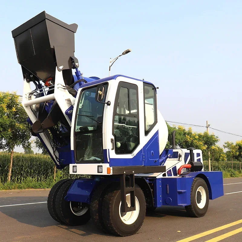 EPA Euro 5 Multifunction Self Loading Concrete Mixer Small Self Loading Concrete Mixer Truck