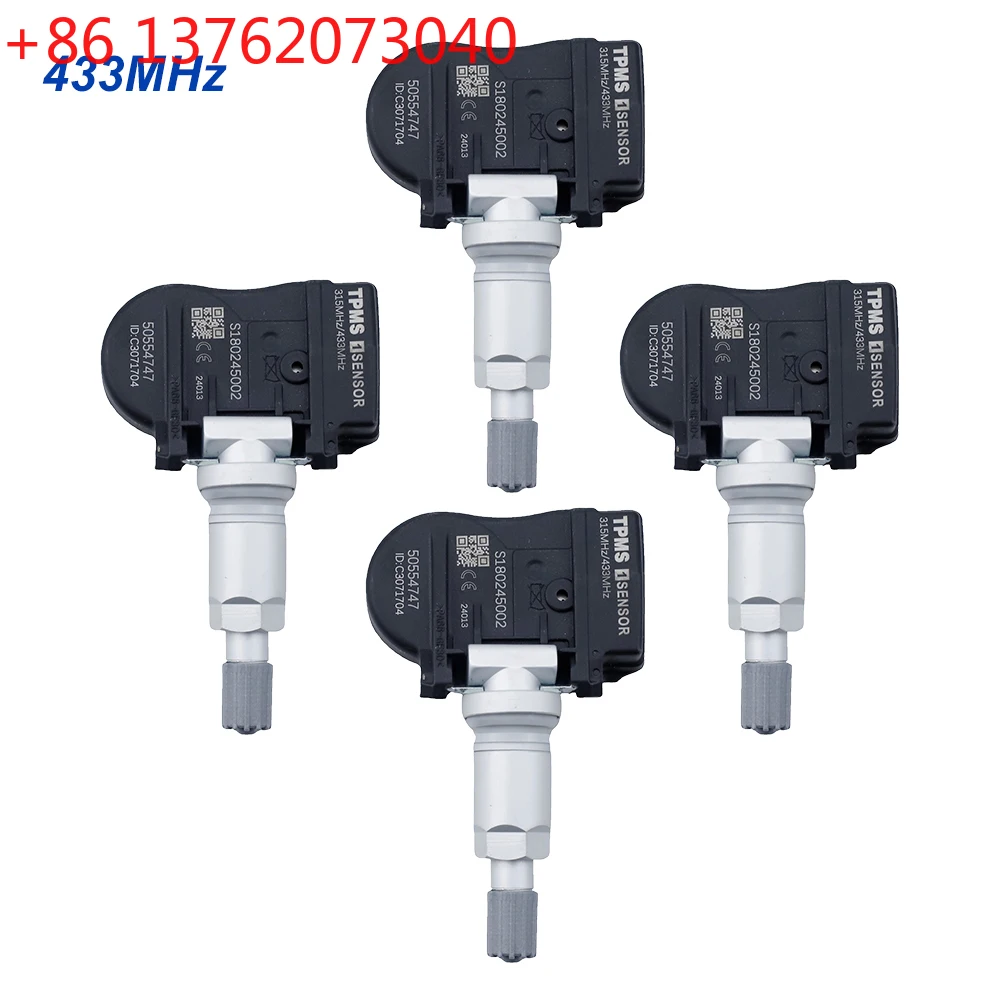 

Датчики давления в шинах для Alfa Romeo Giulia Executive Stelvio GTA Maserati Ghibli Levante MC20 Quattroporte 50554747 S180245002