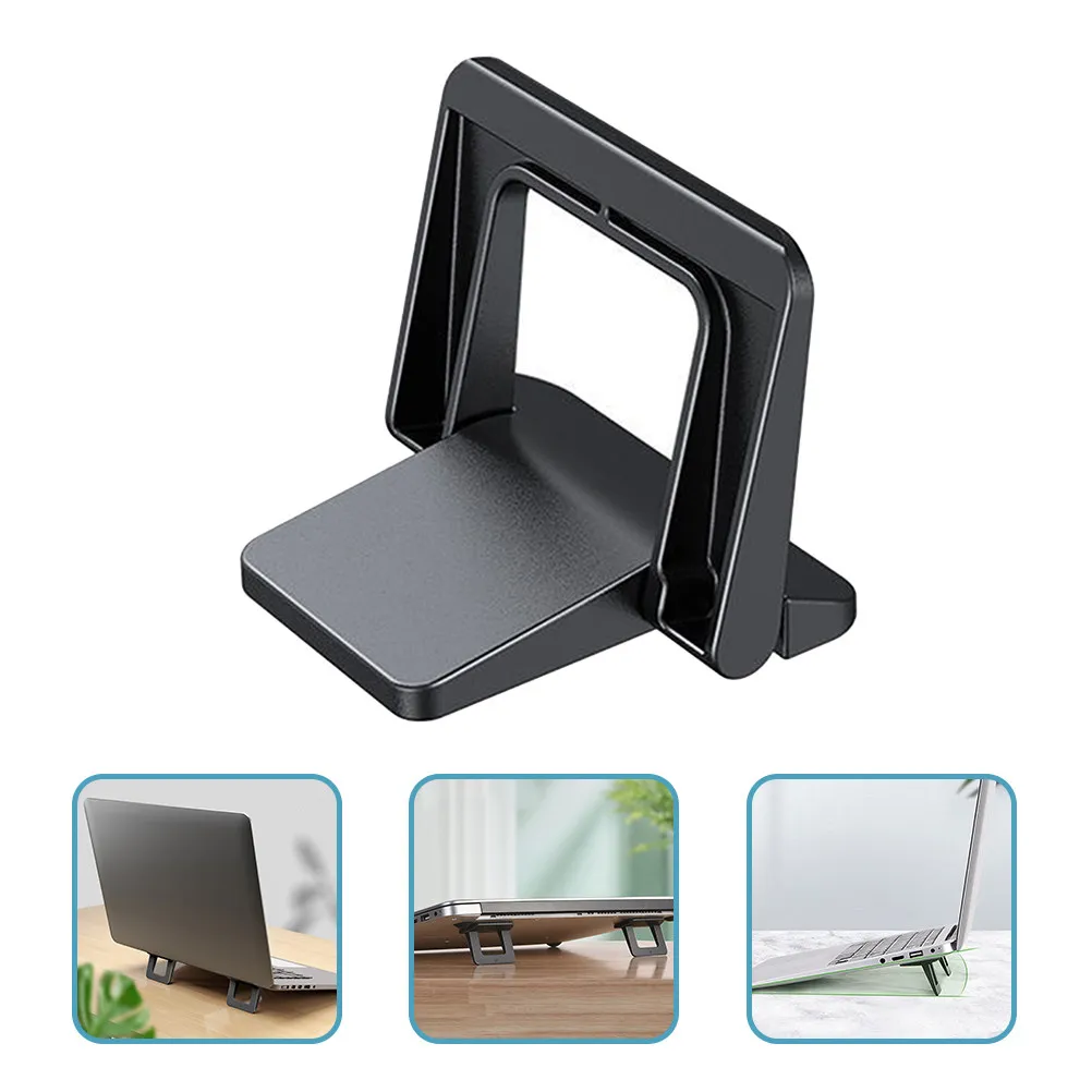 

1Pair Laptop Stand Foldable Ergonomic Riser for Desk Scientific Angle Relief Neck Shoulder Fatigue Portable Lightweight Sturdy