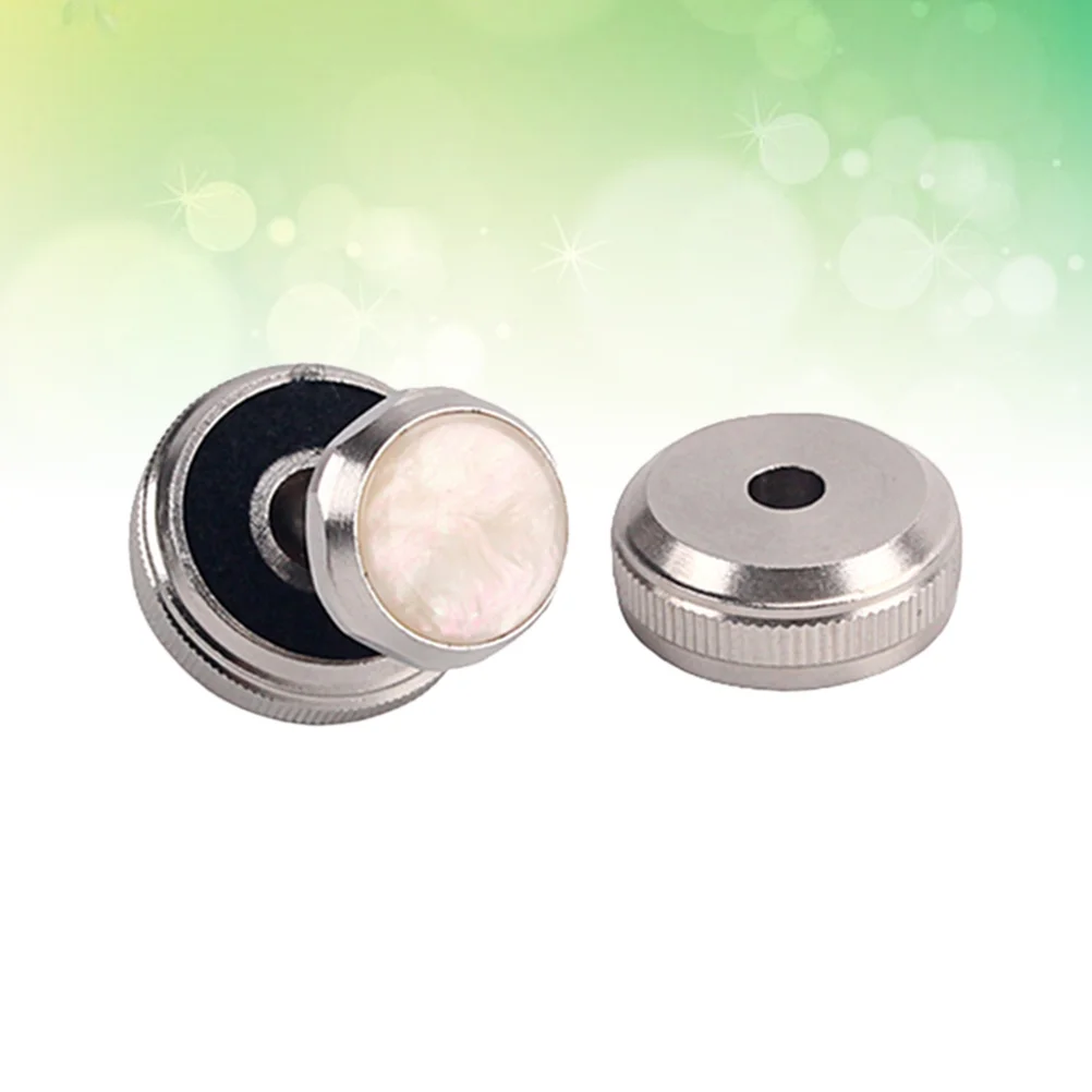 

Silver Trumpet Repairing Parts Buttons Durable Lightweight Small Portable Perfect for Musical Instrument Repair