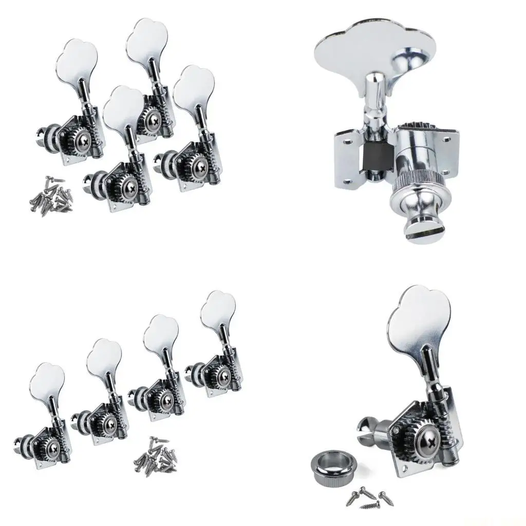 

U2JB Колки для настройки электробаса, открытые колки, колки, колки для струн, колки для 4-струнной электрической бас-гитары,