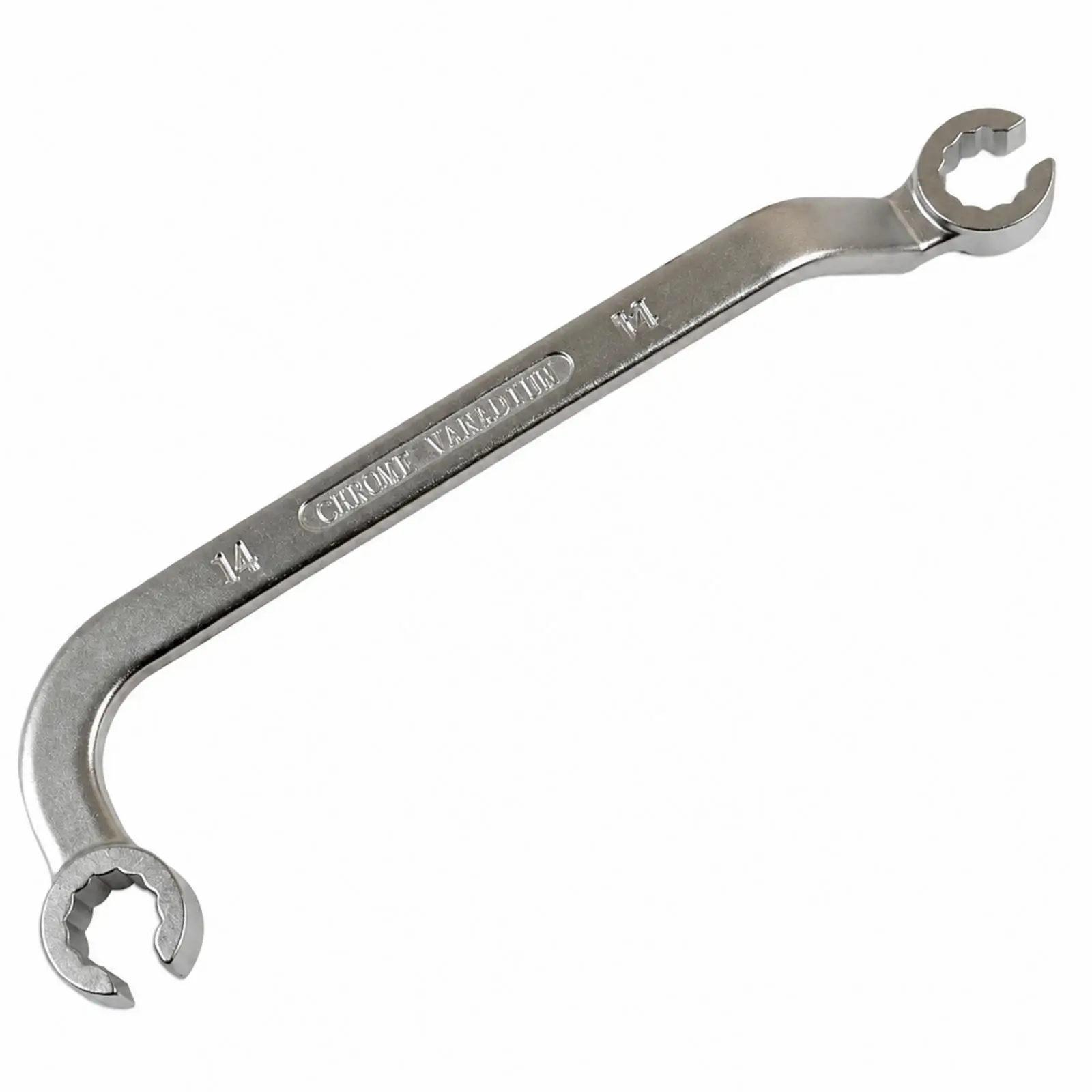 Rust Resistant Diesel Fuel Line Wrench Offset Slotted Heads for High Pressure Fuel Lines Mechanic Enthusiast Set