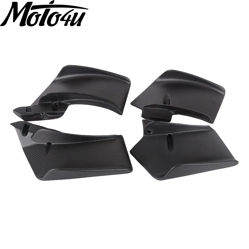 

Боковые крылышки мотоцикла из углеродного волокна, нижний обтекатель для Ducati Streetfighter V4 V4S 2020 2021 2022 2023 2024