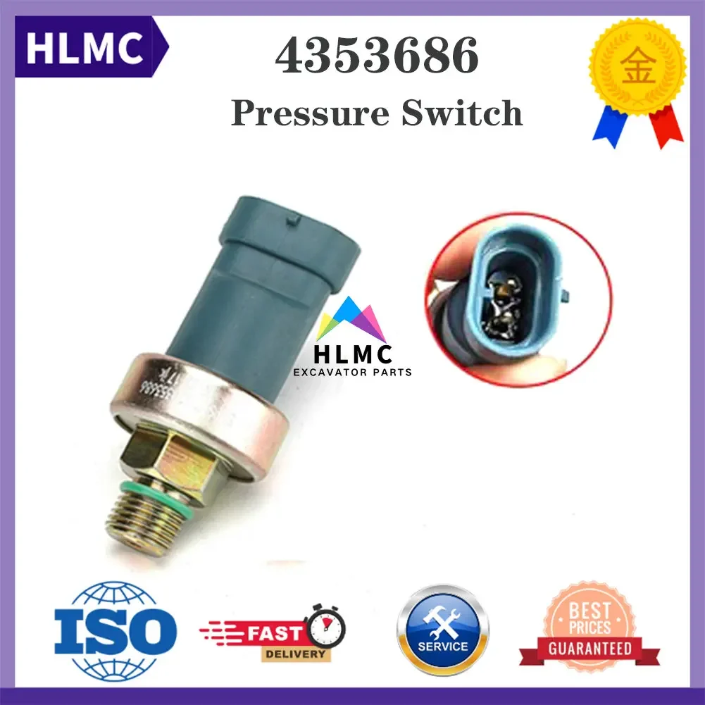 4353686 Pressure Switch Sensor 4353686 For HITACHI EX200-5 EX220-5 EX60-5 E X100-5 EX120-5