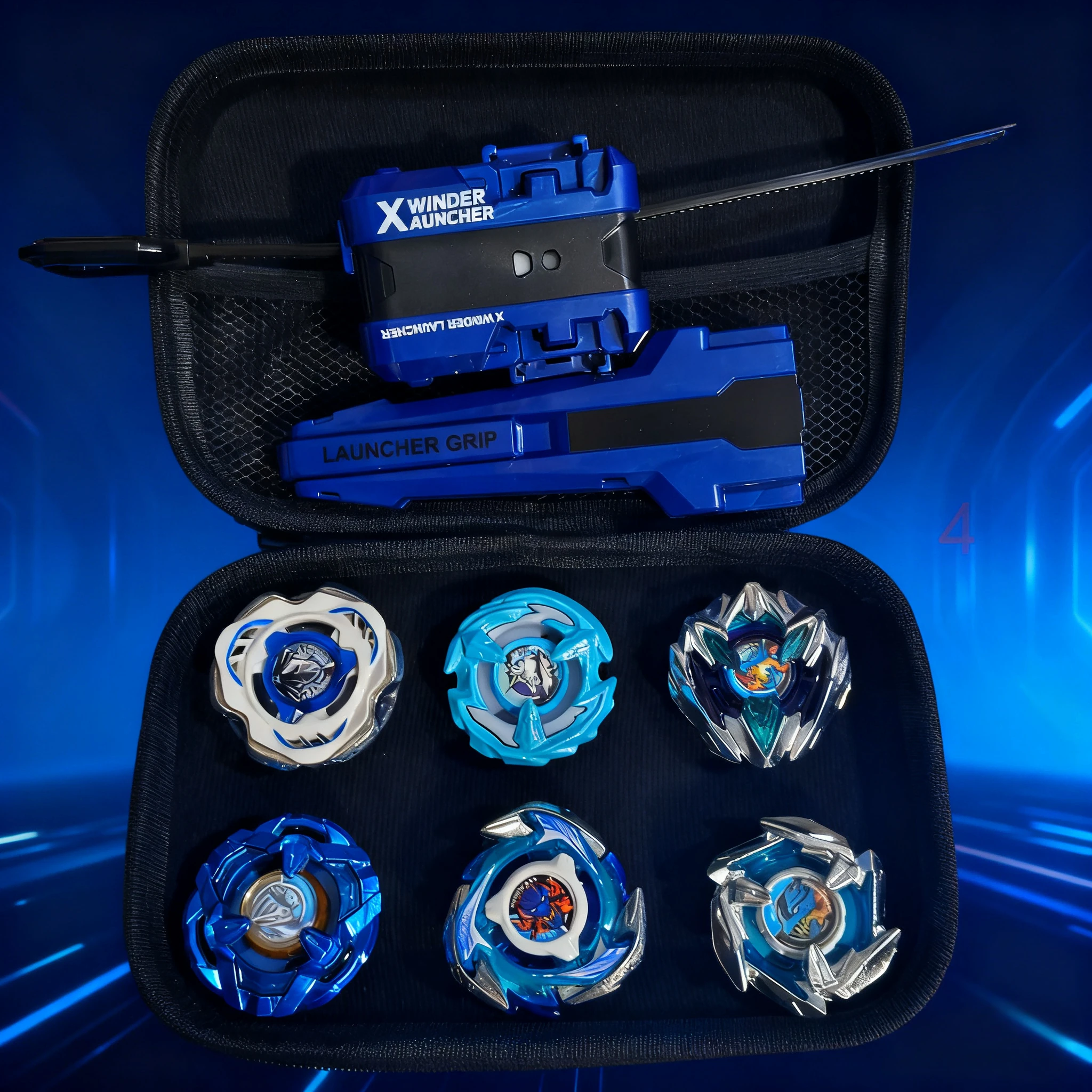 

НОВАЯ комбинация гироскопов Deluxe Edition, смесь гироскопов, все синяя версия CX01/BX20/UX01/BX00-04/CX04-02/BX00-26, сумка для хранения