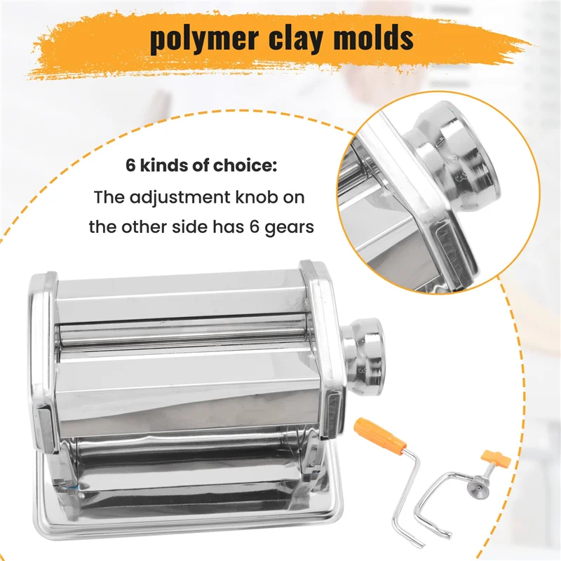 Latest Clay Presser Machine Polymer Clay Roller Machine Clay Conditioning Machine Effortless Mixing Blending Colors