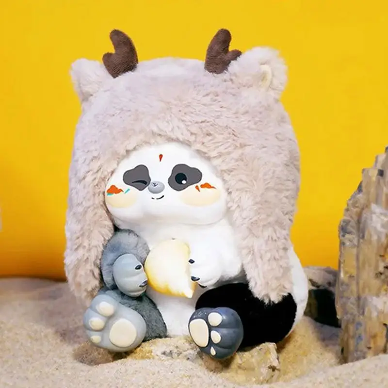 Miniature Collectible Figurines Creativ Animal Plushies Stuffed Plush Doll Innovative Desktop Decorations Collectible Figure For