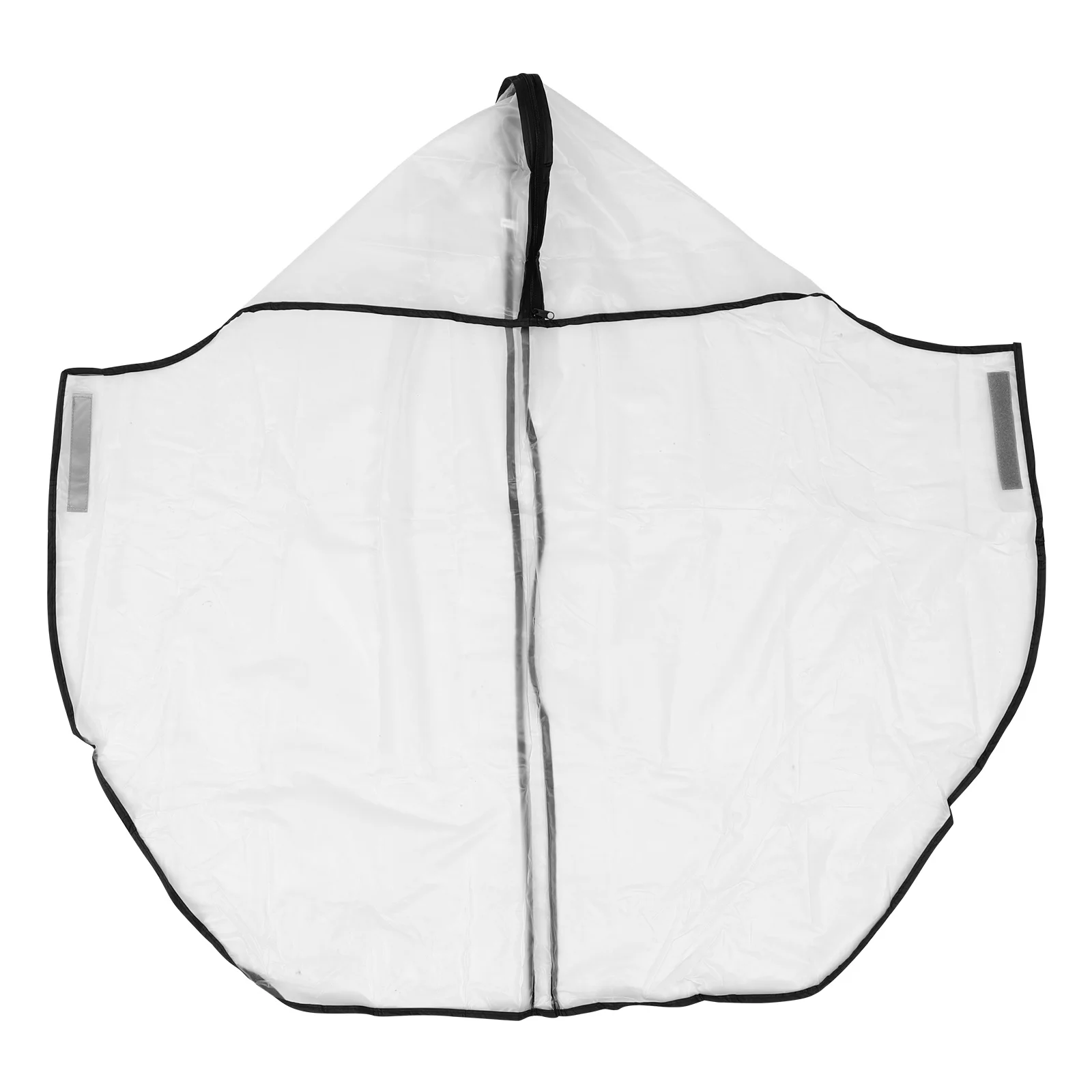 

Plastic Transparent Bag Rain Cover Waterproof Carry Bag Cover with Zipper Dustproof Lightweight Portable for Luggage