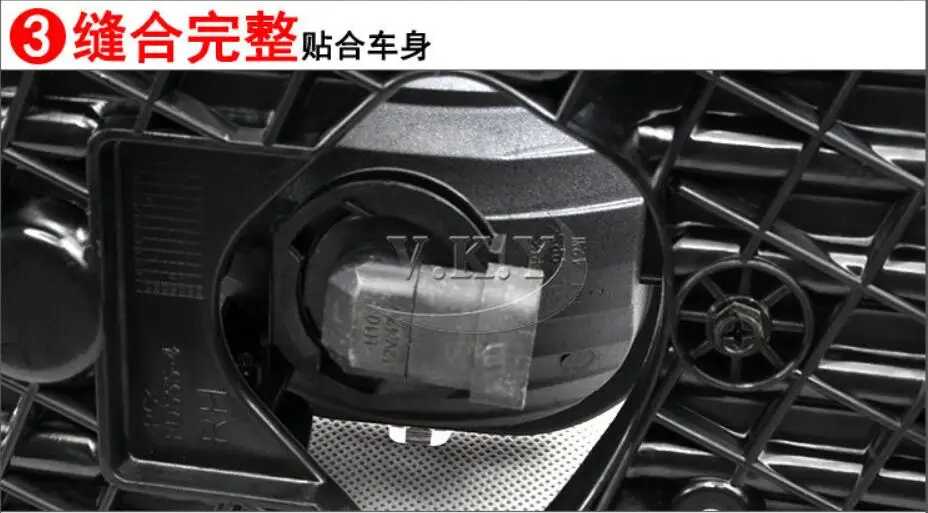 car bumper headlight for Raptor fog light F250 F350 2011~2015y car accessories halogen bulb auto Raptor headlamp