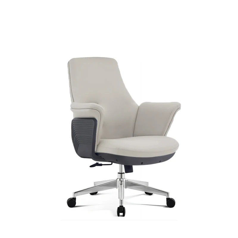 Nordic Wheel Roterende Bureaustoel Relax Armleuning Designer Ergonomische Bureaustoel Computer Luxe Silla Oficina Meubels