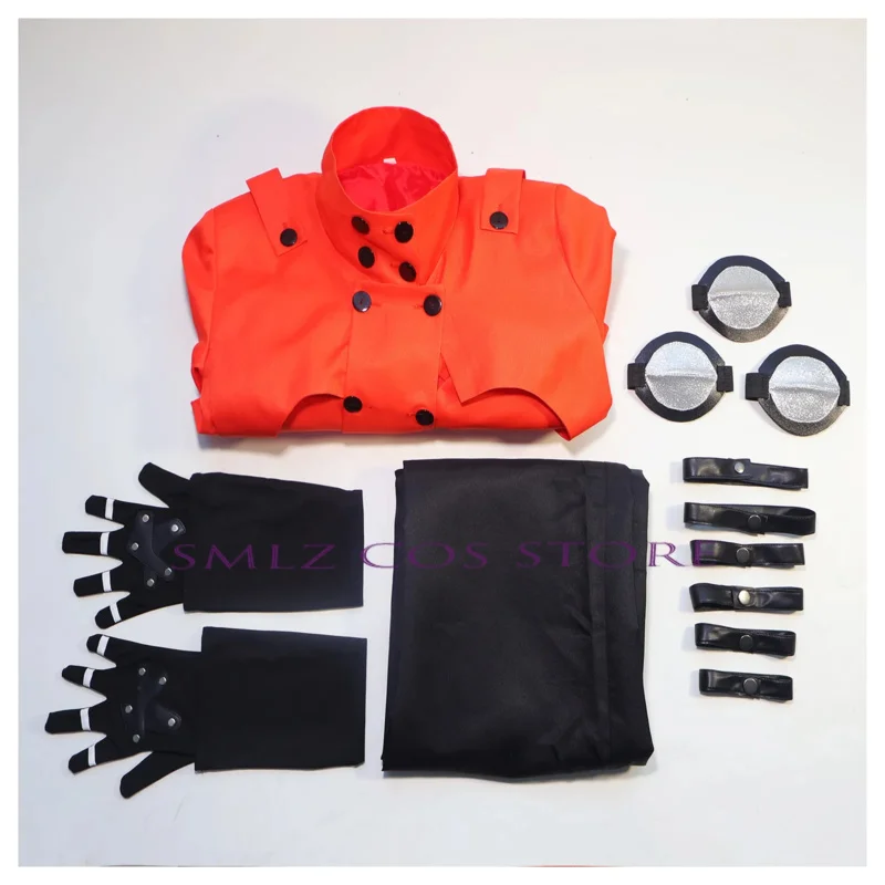 

ss13New Style Anime Vash The Stampede Cosplay TV Trigun Costume Red Uniform Suit Halloween Party Outfits for Men