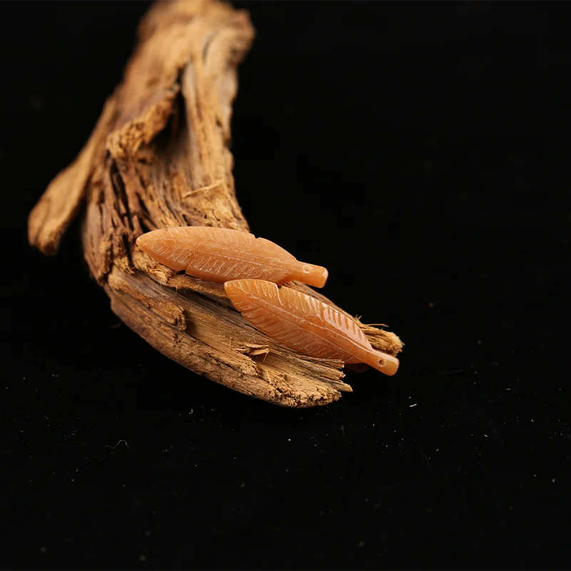 B&F Red Agate  Earring Beads for Jewelry Making, Handmade Natural stones beads, Stones for jewelry Making Supplies