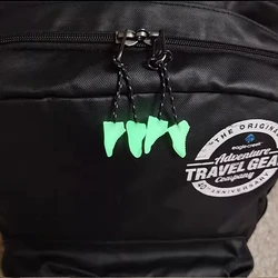 Cremallera táctica mini de doble tirador para mochila chaqueta