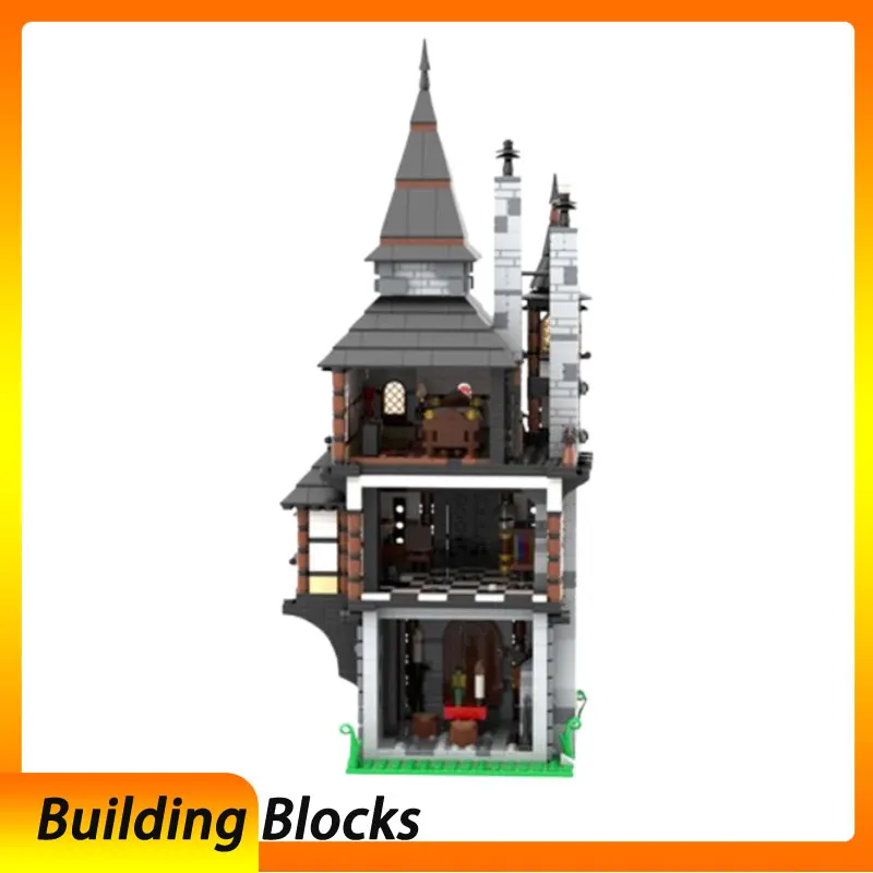 

Spot MOC-109653 1823 шт. Средневековая башня, сборка мелких частиц, строительные блоки, образовательная игрушка, модель, подарочный набор, украшения