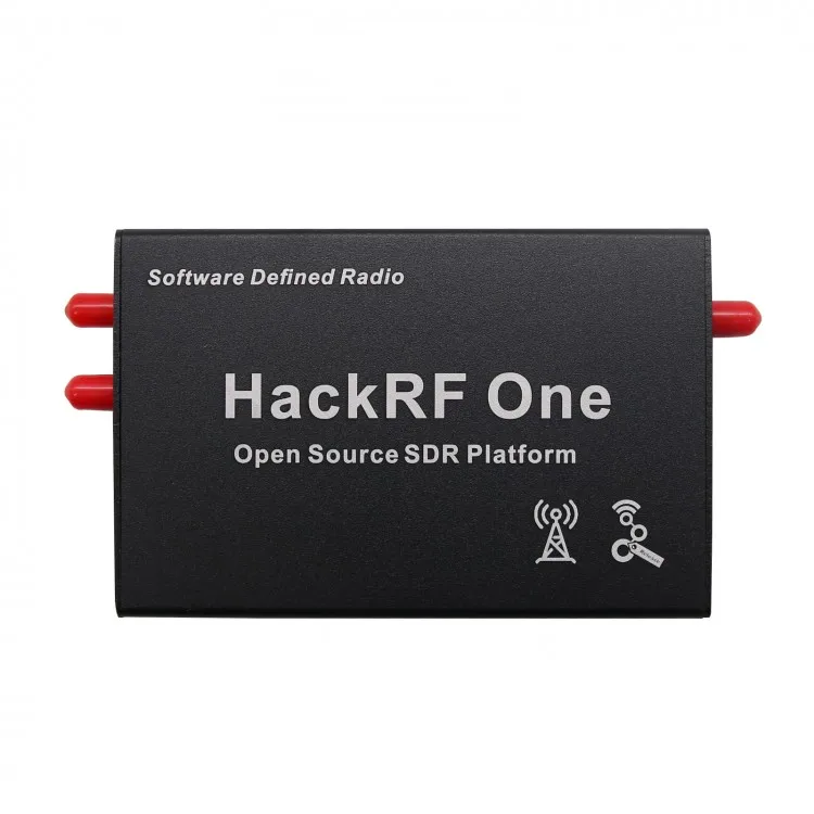 1MHz-6GHz HackRF One Software Defined Radio SDR & Antennas Bundle Aluminum Alloy Housing Kit