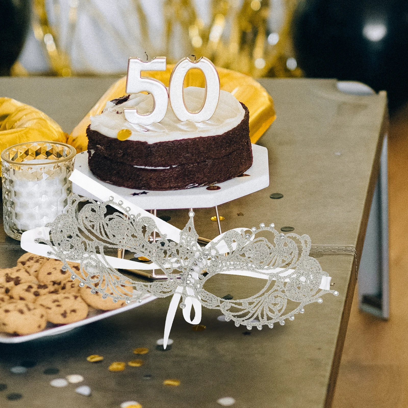 

Lace Mask Adult Dancing Party Festival Costume Role Play Halloween Cosplay Masquerade Mask Decorative Face Accessory