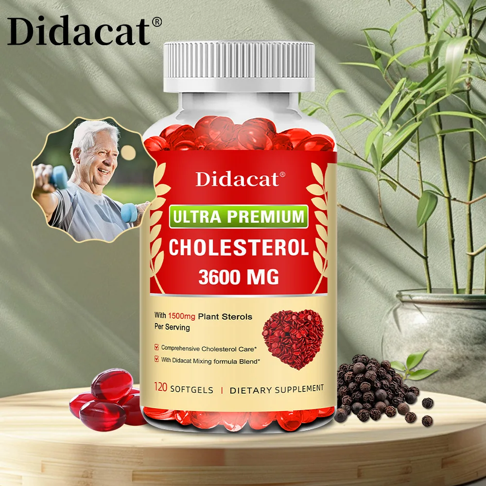 Bergamotte-Extrakt-Kapseln – unterstützen die Herz- und Herz-Kreislauf-Gesundheit, gleicht die Cholesterin-Reaktion aus, kraftvolles Antioxidans