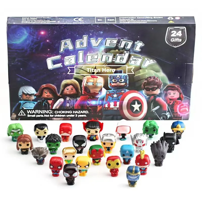 

Marvel Surprise Advent Calendar Costumes With Limited Edition Dolls For 24 Surprises, Including Christmas Gifts For Girls