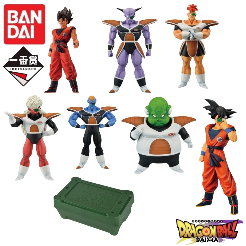 Auf Lager 100 % Original Bandai Ichiban Kuji Dragon Ball: Ginyu Force Captain Ginyu Jeice Burter Recoome Guldo Anime Figur Spielzeug