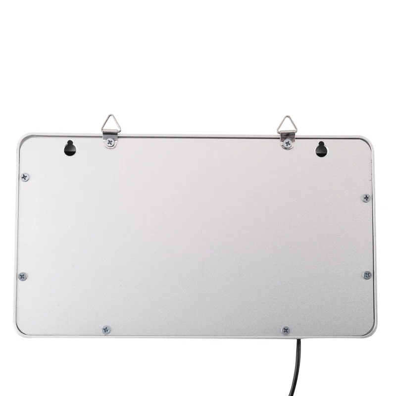 A42Z-Pool Thermometer With LED Display And Waterproof Probe Thermometer For Water Fish Tank Outdoor Temperature Meter EU Plug