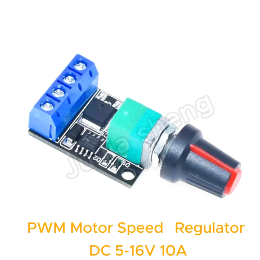 1-5pcs DC 5V-16V 10A Voltage Regulator PWM DC Motor Speed Controller Speed Regulator LED Dimmer Power Controller