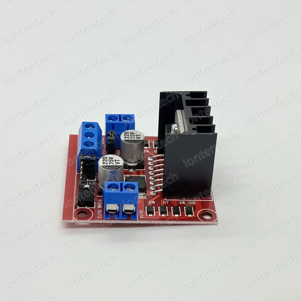 L298 N modul papan Driver L298 Motor Stepper Robot mobil pintar Breadboard Peltier daya tinggi LT00007