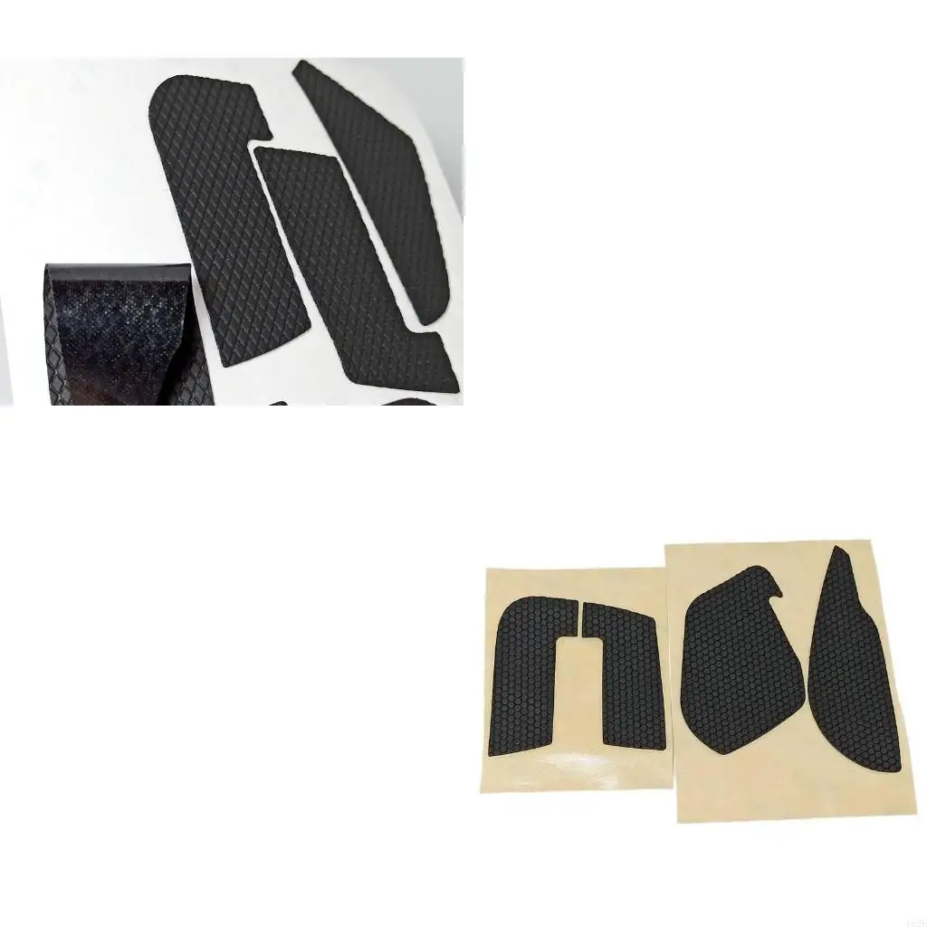 462E Handmade Anti-Slip Gaming Mice Sticker Suck Sweat Ultra-thin Skin for MX 3 Gaming Mouse 1 Set