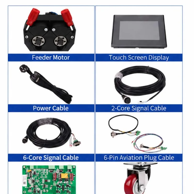 SUP Laser Welding Wire Feeder Display Screen Signal Cable Power Line Dual Wire Feeding Machine 2/3 Pin Plug Control Motherboard